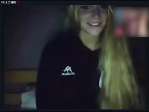 Cute Blonde Teen Masturbating on Webcam Omegle Sex Chat on Project Eros